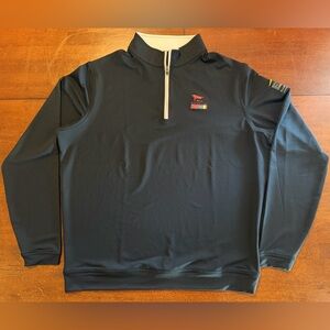 Peter Millar Perth Quarter-Zip Pullover 46th Walker Cup Men’s Large Black